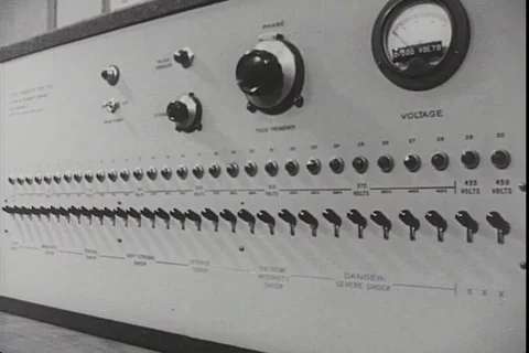 Experiment being conducted in the elegant interaction laboratory - 1962 Stock Footage 97923595