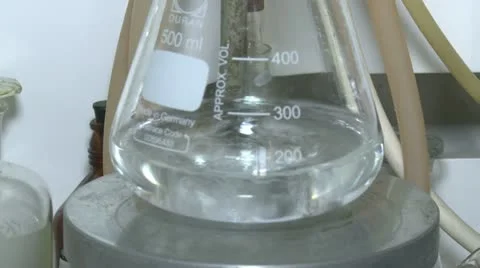 Experiment in chemical laboratory Stock-Footage 11805898