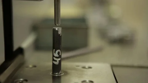 Experiment in laboratory, metallurgy   Stock Footage 72765630