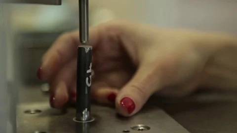 Experiment in laboratory, metallurgy   Stock Footage 72765753