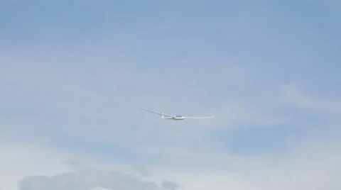 Experimental aircraft flies Stock Footage 40272061