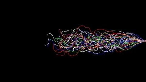 EXPERIMENTAL ANIMATION ART VIDEO (gravity no.23BB) Stock Footage 78529868