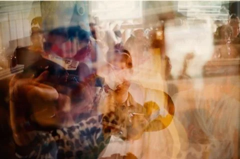 Experimental Collage Foto stock