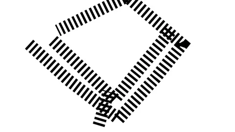 Experimental graphic animation Stock Footage 167344953