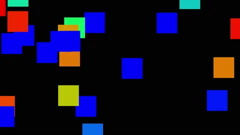 Experimental screensaver animation Stock Footage 231216967