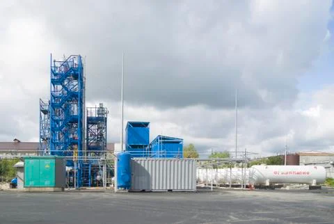 Experimental setup in ELINP Stock Photos