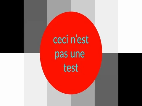 Experimental test pattern color SEAMLESS LOOP SIX SECONDS Video stock 85108441