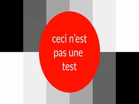 Experimental test pattern SEAMLESS LOOP SIX SECONDS Stock Footage 85108440