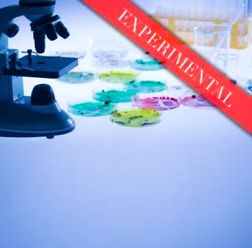 Experimental Treatment in a Biohazard environment Stock Illustration