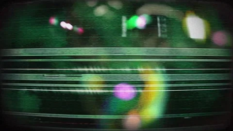 Experimental Visual Noise Glitch Art Stock Footage 322610859