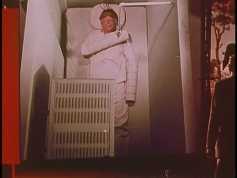 Experiments and examples of cases where sensory stimulation is taken away from Stock Footage 75290405