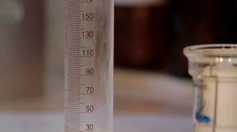 Experiments with tubes in bio lab Stock Footage 63605794