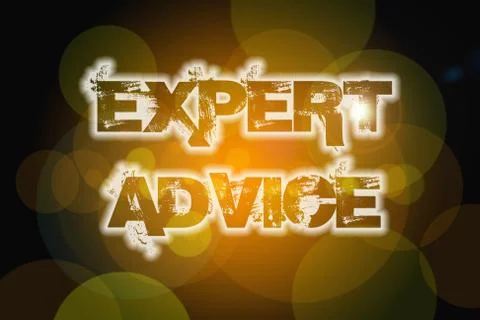 Expert advice concept Stock Illustration