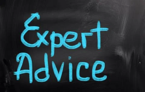 Expert Advice Concept Illustrazione stock
