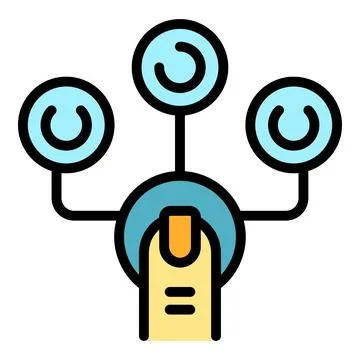 Expert button icon vector flat Stock Illustration