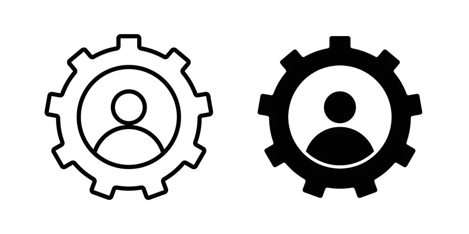 Expert icon set. Vector EPS 10 Stock Illustration