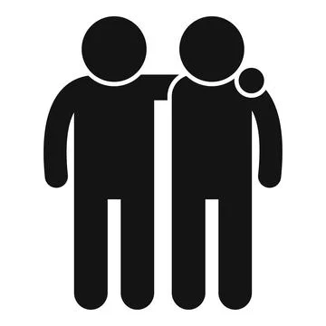 Expert mentor icon simple . Training career Stock Illustration