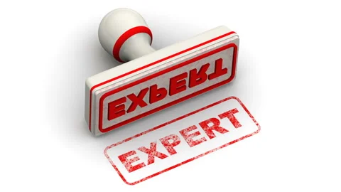 Expert. The stamp leaves a print Stock Footage 132967995