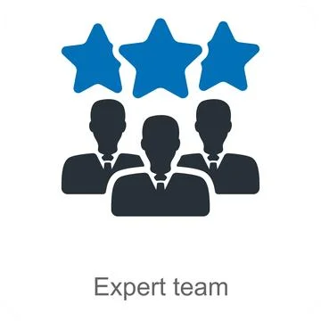 Expert Team Stock Illustration
