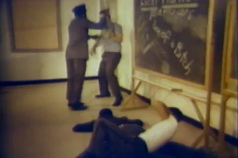 Expertise assist students during session - 1960 Stock Footage 112226822