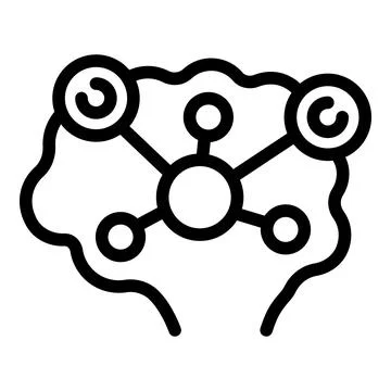 Expertise building icon outline vector. Knowledge development Stockillustratie