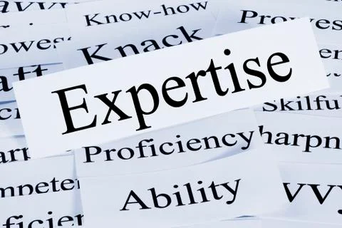 Expertise concept Stock Photos