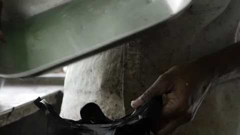 Expertly Preparing Indian Chicken - A Step-by-Step Guide Stock Footage 320946691