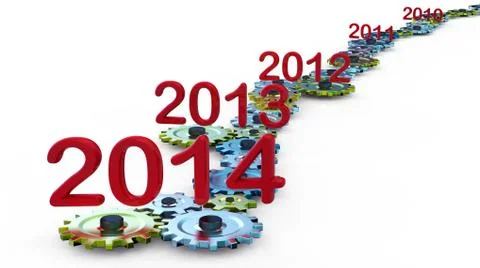 Expiration year Stock Illustration