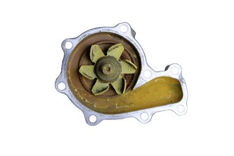 Expire water pump engine Foto stock