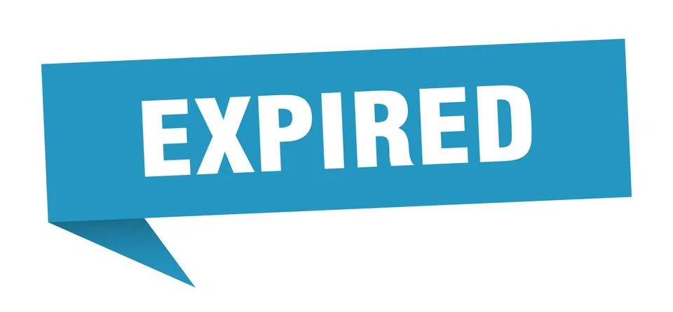 Expired Stock Illustration