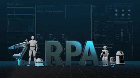 Robotic Process Automation Stock Video Footage | Royalty Free Robotic ...