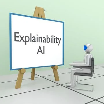 Explainability AI concept Stock Illustration