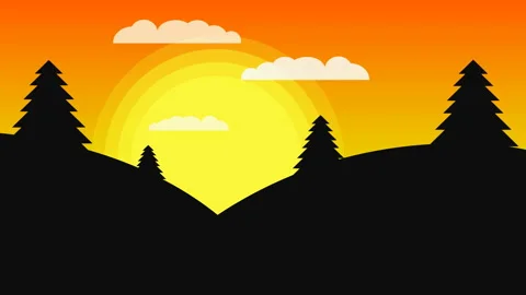 Explainer Video animation background in 4K 60FPS Stock Footage 205171501