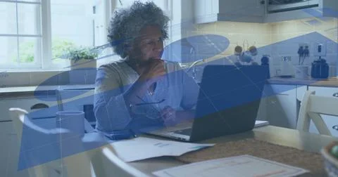 Explaining teacher demonstrating Docker ENTRYPOINT problem and editing Stock Photos