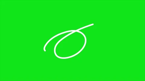 Explanation arrow looping animation on green background Stock Footage 340084346