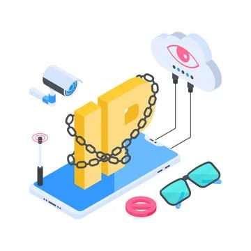 An explicit set of software programming and website engineering concepts Illustrazione stock