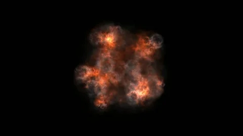Explode Clouds Video stock 197111117