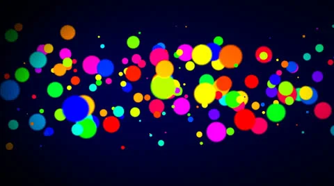 Explode of  Dots for the appearance of text or logo. Stock Footage 26115699