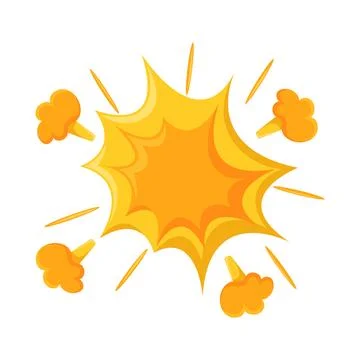 Explode effect icon Stock Illustration