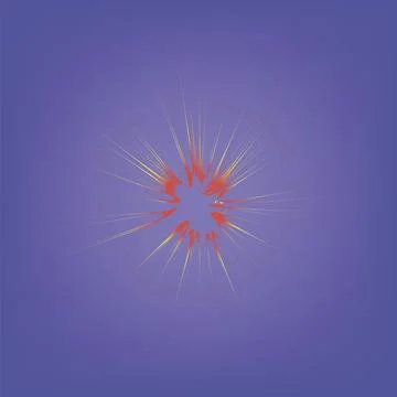 Explode Flash, Cartoon Explosion Explode Flash, Cartoon Explosion, Star Bu... Stock Photos