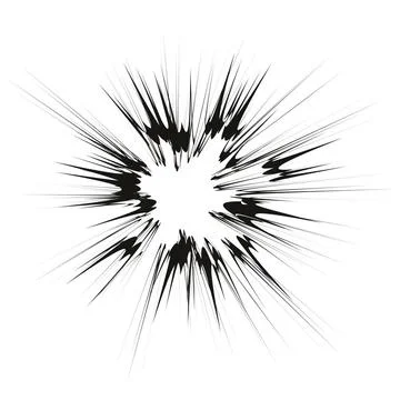 Explode Flash, Cartoon Explosion Explode Flash, Cartoon Explosion, Star Bu... Stock Photos
