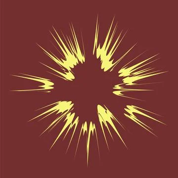Explode Flash, Cartoon Explosion Explode Flash, Cartoon Explosion, Star Bu... Stock Photos