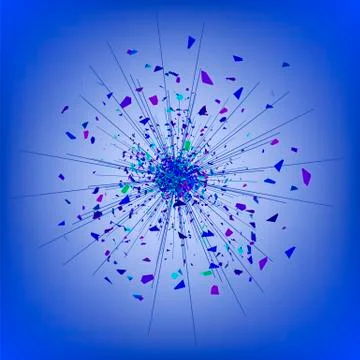 Explode Flash, Cartoon Explosion Stock Illustration