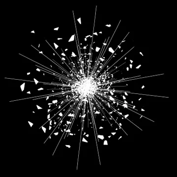 Explode Flash, Cartoon Explosion Stock Illustration