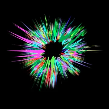 Explode Flash, Cartoon Explosion, Star Burst 스톡 일러스트