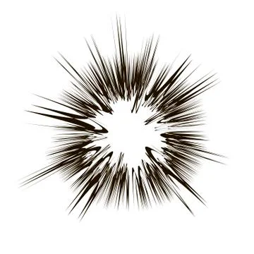 Explode Flash, Cartoon Explosion, Star Burst Stock Illustration