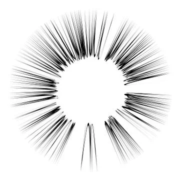 Explode Flash, Cartoon Explosion, Star Burst Illustrazione stock
