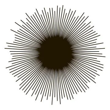 Explode Flash, Cartoon Explosion, Star Burst Isolated on White Background Stock Illustration