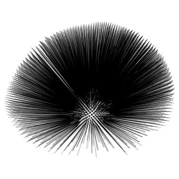 Explode Flash, Cartoon Explosion, Star Burst Isolated on White Background Stock Illustration