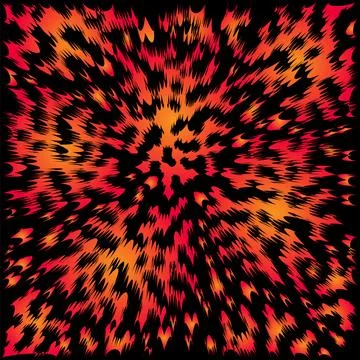 Explode Flash, Cartoon Explosion, Star Burst Illustrazione stock